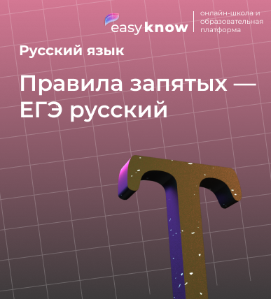 Правила запятых на ЕГЭ по русскому языку: задания, логика и разбор
