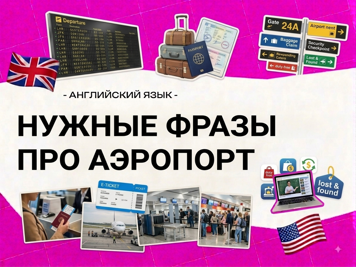 В аэропорту на английском: все необходимые фразы