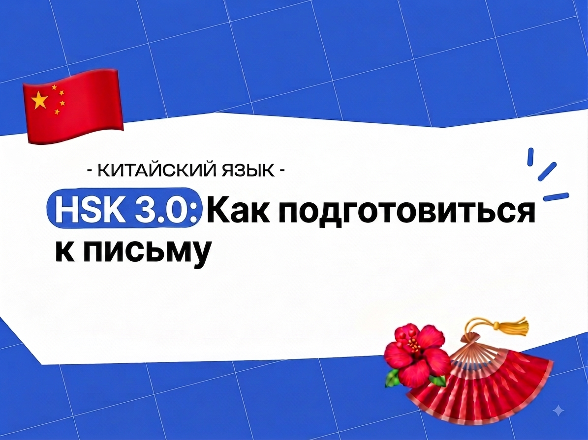 HSK 3.0: как подготовиться к письменной части