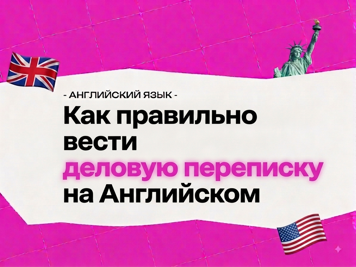 Деловая переписка на английском: фразы для рабочих писем
