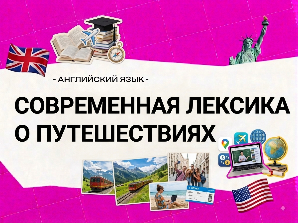 Как говорить о путешествиях на английском: современная лексика